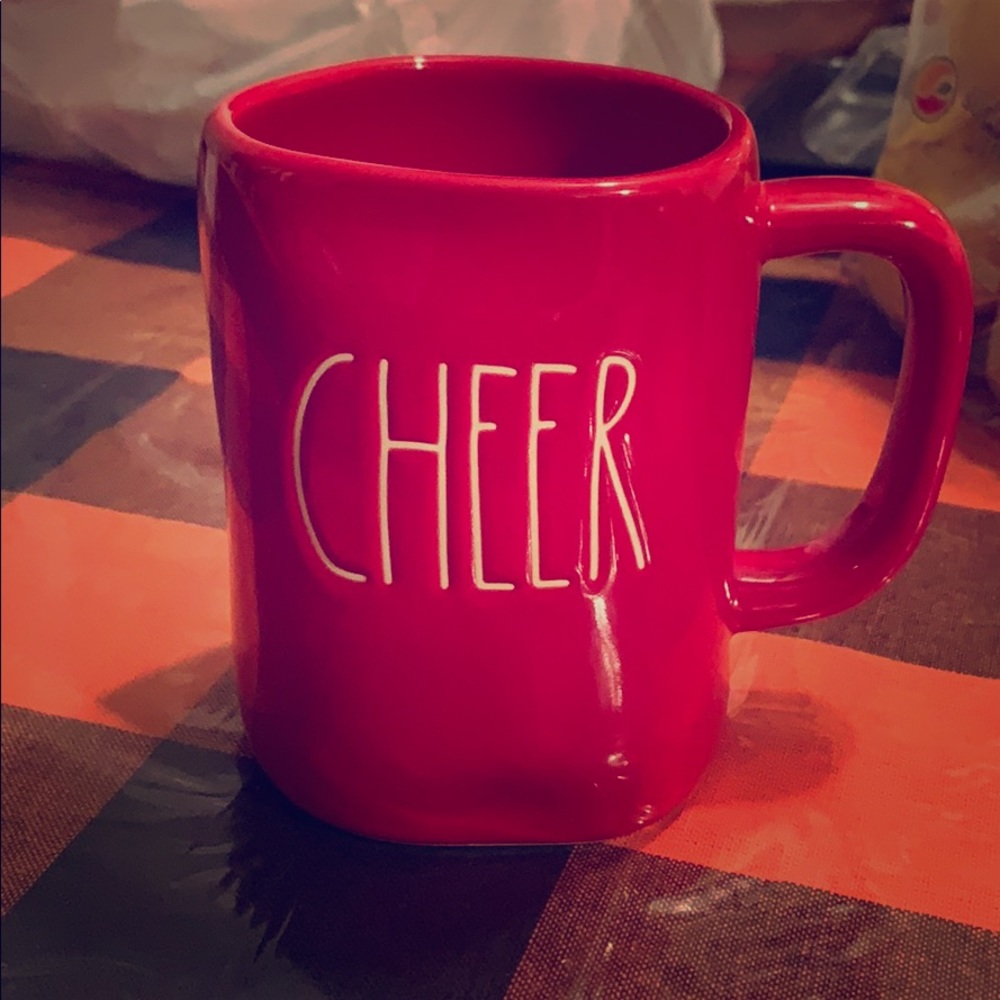 Rae Dunn Cheer mug NWT